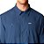 Camisa M/L Masculina Silver Ridge II Utility Lite Azul Dark Mountain - Columbia - Imagem 4