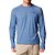 Camiseta M/L Masculina PFG Azul Uncharted - Columbia - Imagem 1