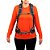 Mochila Técnica Para Camping Hotshot 20 litros Chumbo/Laranja - Curtlo - Imagem 4