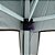 Gazebo DELUXX Estrutura em Aço com Proteção UV Poliester 420D 3,85m x 3,85m Marrom - NTK - Imagem 5