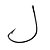 Anzol Crown Wide GAP Black N° 6  C/10 - Crown - Imagem 3