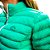 Jaqueta Feminina Puffer Dupla Face Pluma Ganso Branco/Tifanny - Kailash - Imagem 6
