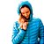 Jaqueta Feminina Puffer Patagonia Azul Ciano - Kailash - Imagem 4