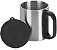 Caneca Inox 180ml com Cabo e Tampa - Dispropil - Imagem 1