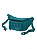 Acessório Pochete Zig Zag Hip Pack Azul Verde - Columbia - Imagem 1