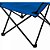 Cadeira Dobrável para Camping c/ Braço 80x50x80cm Azul - Deyu - Imagem 4
