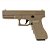 Pistola Airsoft Spring V20 Full Metal 6mm Tan – Vigor - Imagem 2