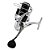 Molinete Ambidestro Harpoon JW 8000 3 Rolamentos Preto - Deyu - Imagem 3