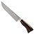 Faca Aço Inox 8'' Cabo Madeira Lisa - Facas Cascavel - Imagem 1