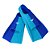 Nadadeira para Natação Calçadeira Dual Swim Fin Navy Blue - Speedo - Imagem 1
