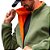 Jaqueta Masculina Teddy Fleece Verde Laranja Dupla Face - Kailash - Imagem 10