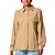 Camisa M/L Feminina Wild Cast Long Sleeve Bege - Columbia - Imagem 16