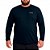Camiseta Básica UV50+ ML Plus Size Marinho - Oro Adventure - Imagem 1