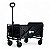 Carrinho Dobrável Transport P 67cm Suporta até 60kg, Ideal para Camping Preto - NTK - Imagem 1