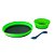 Conjunto de jantar dobrável Kit Dish com 3 peças - Azteq - Imagem 1