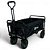 Carrinho Dobrável Para Camping Wagon Capacidade 80kg Preto - Nautika - Imagem 3