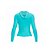 Camiseta De Poliamida FPS 50+ Feminina Com Capuz Azul Bebe - Mar Negro - Imagem 2