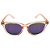 Óculos Polarizado Dark Vision L2401 Casual Lente Rosa Espelhado Armação Rosa Transparente - Yara - Imagem 2
