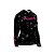 Camiseta Feminina Sublimada Manga Longa Com Capuz - Mar Negro - Imagem 1