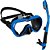 Máscara de Mergulho Antiembaçamento Com Snorkel Atlantic - Prolife - Imagem 8