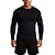Camiseta Manga Longa Heavy Plus Preta - Snugg - Imagem 1