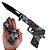 Canivete Inox Pistola Folhagem 20cm SLK-D347 - Luatek - Imagem 5