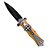 Canivete Dobrável Cabo Cruz 21cm SLK-D333 - Luatek - Imagem 4