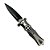Canivete Dobrável Cabo Cruz 21cm SLK-D333 - Luatek - Imagem 7