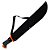 Facão Inox Black Lâmina 30cm Cabo Cinza / Laranja SLK-K22 - Luatek - Imagem 5