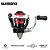 Molinete Ambidestro Sienna FG HG Grafite / Alumínio 3 + 1 Rolamentos Preto e Vermelho - Shimano - Imagem 1