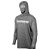 Camisa Para Pesca ML / Capuz / Protetor Rosto Cinza Esc  - Shimano - Imagem 2