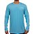 Camiseta de Pesca ML FPS50+ Logo Azul Claro - Shimano - Imagem 1