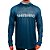 Camisa Para Pesca ML / Capuz / Protetor Rosto Azul Esc  - Shimano - Imagem 3