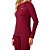 Blusa Feminina Segunda Pele Térmica Midweight II Long Sleeve Baselayer Rich Wine Vinho  - Columbia - Imagem 3