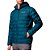 Jaqueta Masculina Delta Ridge II Down Hooded Capuz Everblue Azul Petroleo - Columbia - Imagem 3