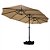 Ombrelone 2.70x4.60m Articulado Triplo Caqui - Atopy - Imagem 1