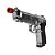 Pistola Airsoft 6mm M92 Silver Gbb - Rossi - Imagem 4