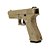 Pistola Airsoft 6mm VG V17 Tan Green Gás Blowback - Rossi - Imagem 2