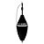 Bóia Cevadeira Kuro Copo Preto 52g - Jr Pesca - Imagem 8