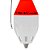 Bóia Cevadeira Tori 60g Vermelha Copo Branco Yuji  - Jr Pesca - Imagem 3