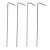 Kit Estaca De Ferro Para Barraca 12.5 x 2.7cm 4un - Deyu - Imagem 1