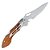 Canivete Gecko 9 Inox Cabo Madeira c/clip GE9-MAD - Cimo - Imagem 4
