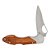 Canivete Gecko 7 Inox Cabo Madeira C/ Clip GE7-MAD - Cimo - Imagem 2