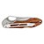 Canivete Gecko 7 Inox Cabo Madeira C/ Clip GE7-MAD - Cimo - Imagem 5