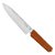 Faca Oiti Chef 7'' Inox Cabo Madeira 3001/7 - Cimo - Imagem 1