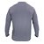 Camiseta Manga Longa Com Proteção UPF50+ Com Ziper Cinza - Fishing Company - Imagem 3