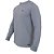 Camiseta Basica Masculina M/L UPF50+ Cor Cinza - Fishing Co - Imagem 2