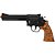 REVOLVER AIRSOFT A GAS UHC UG-135B - M-586 6. BLACK 6mm - Imagem 1