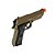 Pistola Airsoft Spring Taurus PT92 Marrom - Imagem 4