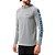 Camiseta Masculina M/L Aurora Com Capuz Cirrus Grey Cinza - Columbia - Imagem 1